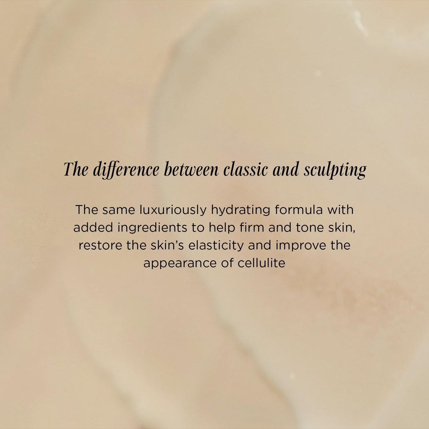 + Lux Unfiltered N°14 Sculpting, Firming, & Conditioning Body Cream for Women - Firming Body Lotion with Peptide Blend & Caffeine - Tones, Sculpts, & Hydrates - Vegan & Cruelty Free - Sandstone