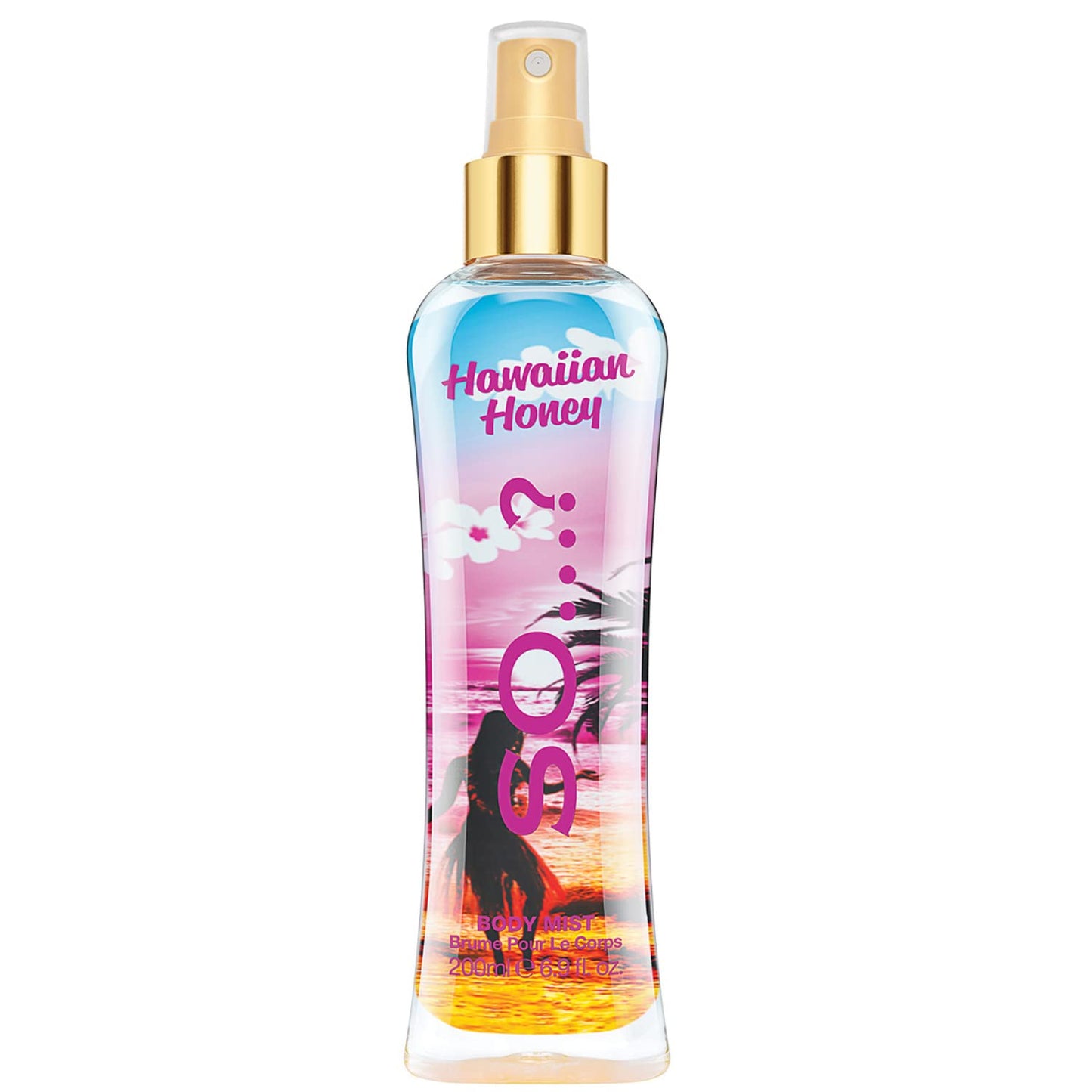 So…? Hawaiian Honey Body Mist - Floral and Vanilla Perfume for Women - Long Lasting Body Spray for Women - Vegan, Cruelty Free - 6.9 oz