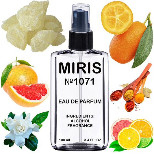 MIRIS No. 1071, Inspired by Soleil de Capri, Long-Lasting Unisex Eau de Parfum for Women & Men, Spray 3.4 Fl Oz / 100 ml