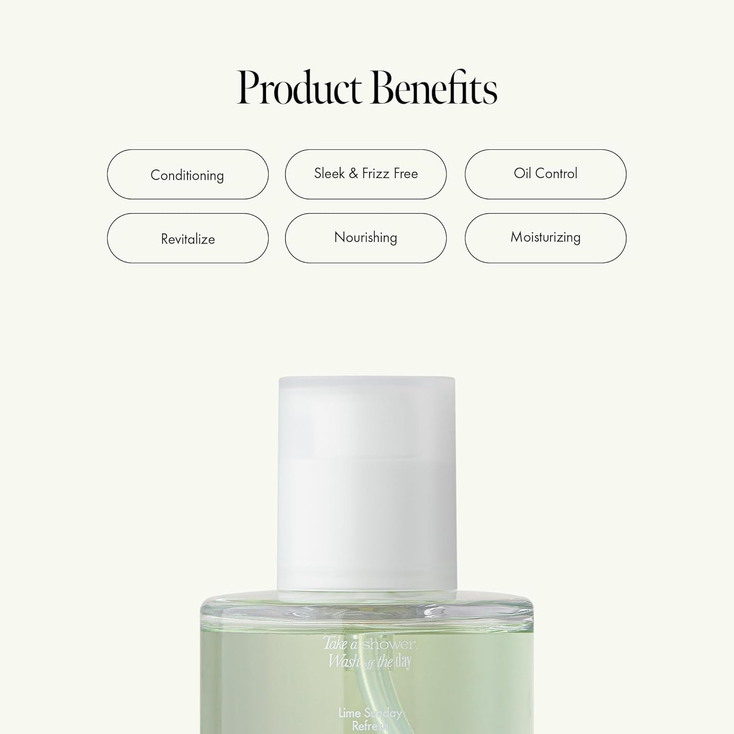 ANILLO Sunday Refresh Lime Hair Essence with Vitamin C, Tea Tree Leaf Oil, and Green Mint - Enhancing Hair Vitality, Citrus Scent, Paraben-Free (50ml / 1.69 fl. Oz)