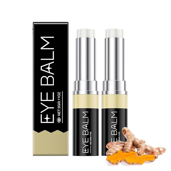 2PCS Under Eye Treatment Stick for Under Eye Bags, Hydrating for Dark Circles, Fine Lines, For Puffiness and Bags Reduce