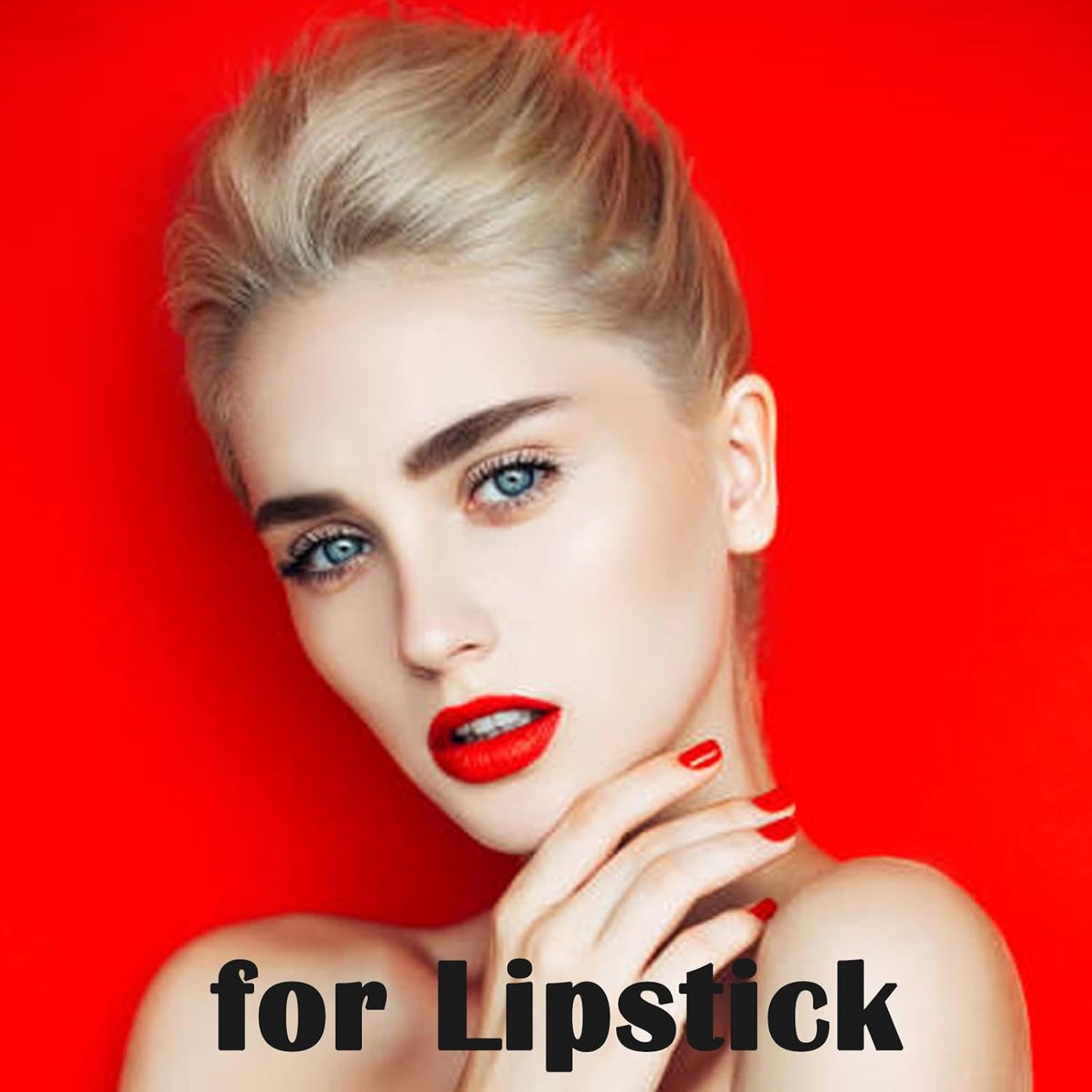 MEICOLY Red Face Body Paint Stick for Halloween SFX Cosplay Corpse Devil Clown Makeup,Red Face Paint for Adults and Kids,Waterproof Eye Black Stick for Baseball Softball Football Lacrosse