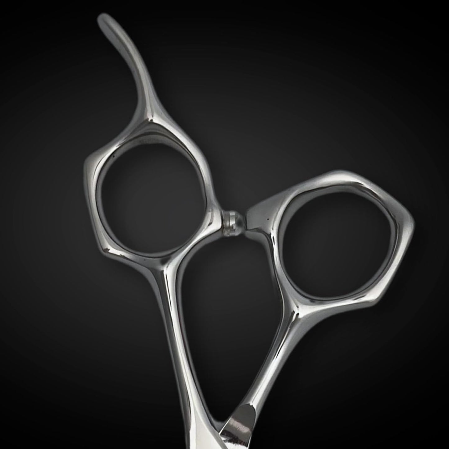 Professional Hair Cutting Scissors - 6 or 7 Inch Sizes - Convex Blade - Japanese 440C Stainless Steel - For Wet or Dry Cutting - Saki Shears Musashi For Hairdressers and Barbers (Thinning 6 Inches)