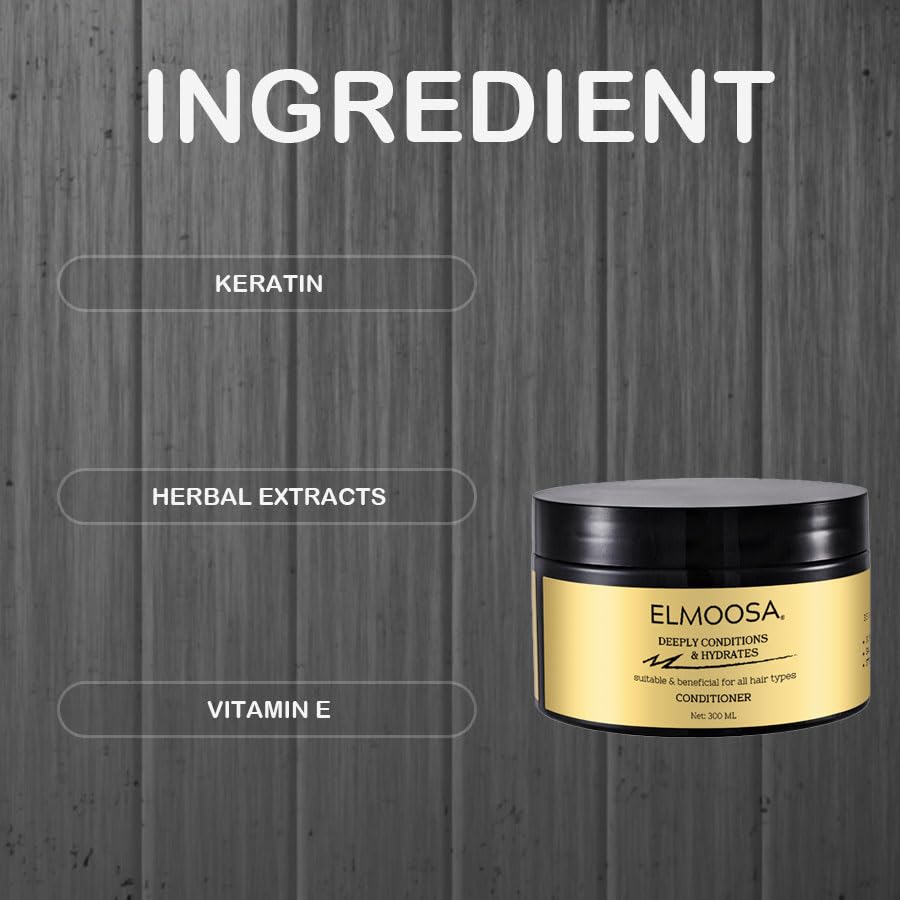 Caviar Repair & Care Deeply Conditioner - Caviar Hair Treatment/Split Ends Treatment/Salon-Grade Repair For Permed/Damaged Hair Dry Hair Curly hair Care 300ML