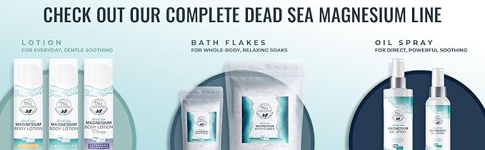 Natural Elephant Dead Sea Magnesium Oil Spray for Topical Use | 100% Pure | 4 fl oz (120ml)| Promotes Relaxation and Well-Being