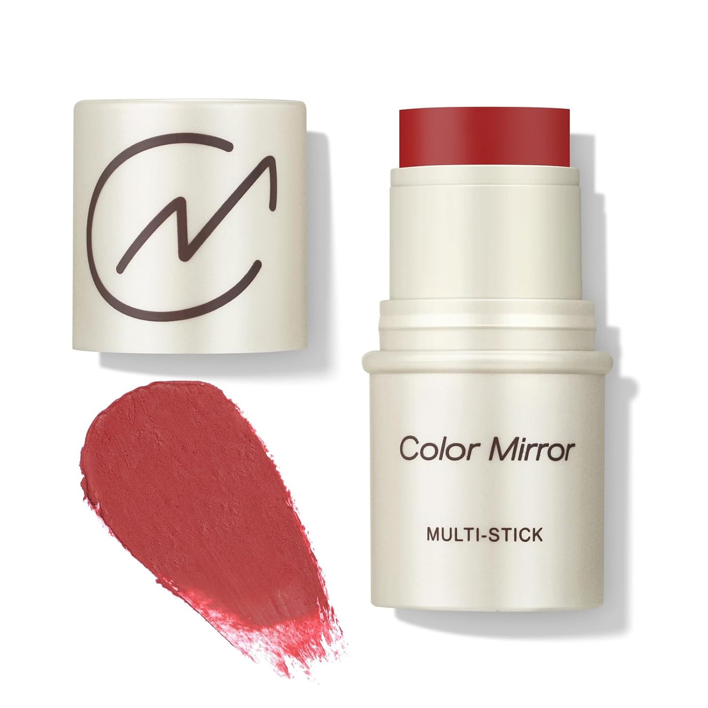 Multi-Use Makeup Stick - Blush, Lipstick, Eyeshadow & Highlighter For All Skin, Buildable Color, Long-Lasting, Lightweight, Natural Soft Finish(20 Strawberry Matte), 0.158 oz