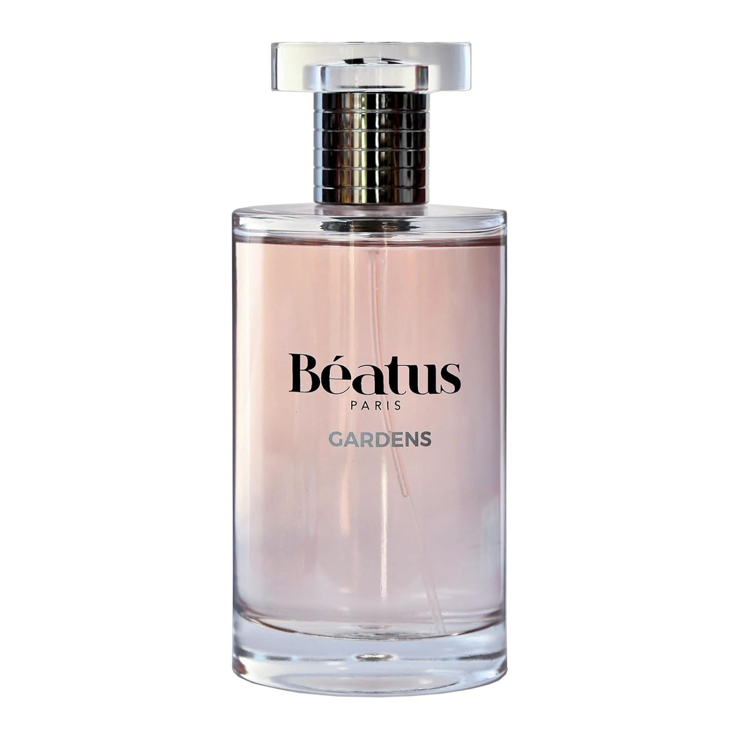 Beatus Paris Gardens - Luxury Perfume for Women - Eau de Parfum - Long-Lasting Fragrance with Notes of Spicy Rose, Jasmine, Sandalwood & Patchouli Scent - All Day Wear - Travel Size EDP Spray - 3.4 oz