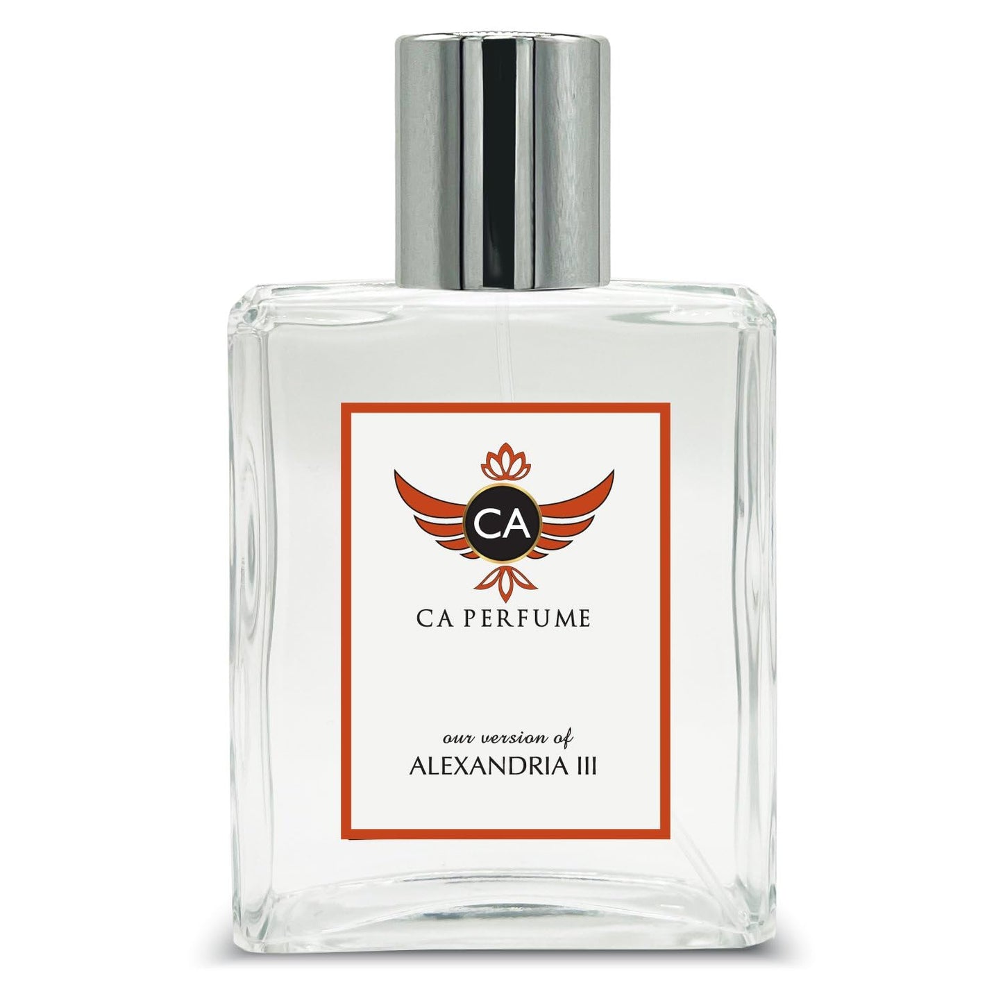CA Perfume Impression of Alexandria III for Women and Men Eau De Parfum Amber Floral Scent Long Lasting Unisex Fragrance Signature Scent for Day and Night Wear 3.4 Fl Oz 100ml