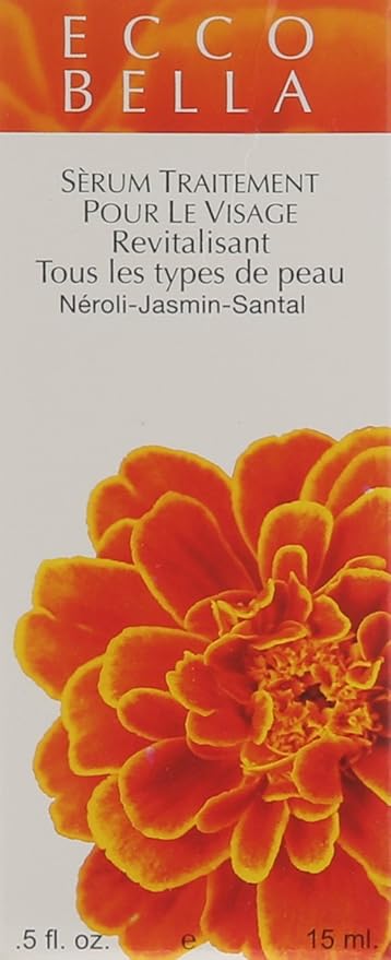 Ecco Bella Treatment Serum Revitalize - Perfect for Face, on Hair & Scalp, or as a Fine Perfume on your Neck & Wrists - Recommended for Sensitive, Rosacea & All Skin Types - 15ml