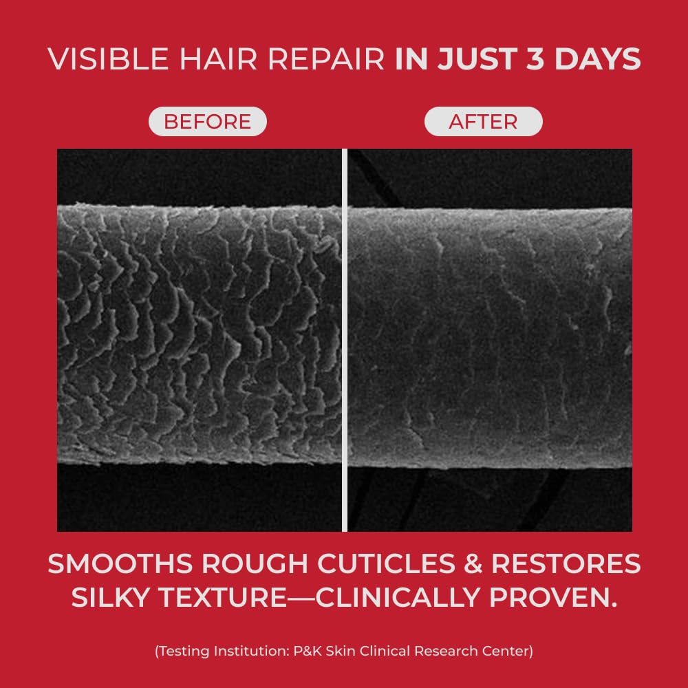 MOEV ANNURCATIN Hair Treatment Mask | Korean Apple Hair Care for Deep damage repair | Sulfate-Free | Thickening & Moisturizing conditioner for damaged, thin, dry hair (6.76 fl.oz, apple & vanilla)