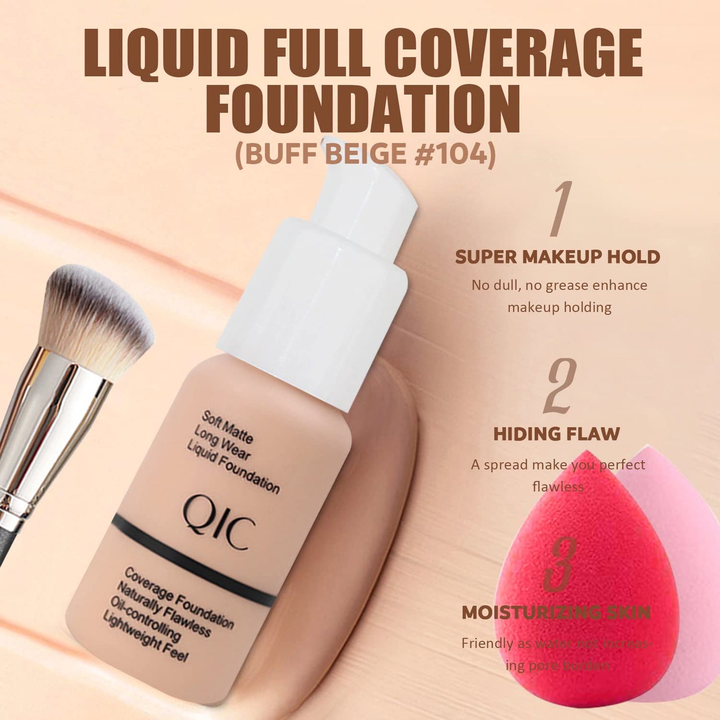 All in One Makeup Kit, Makeup Kit for Women Full Kit, Travel Make Up Gift Set for Women Teens Girls, Includes Eyeshadow, Foundation, Lipstick Set, Eyebrow Soap, Eyeliner Stamp, Mascara, Brush, Sponge