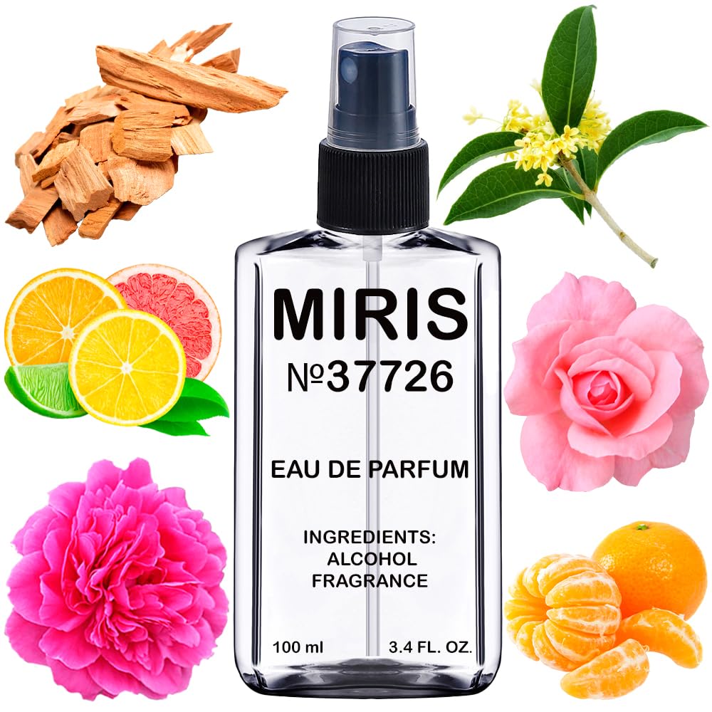 MIRIS No. 37726, Inspired by Flo by Gu, Long-Lasting Eau de Parfum for Women, Spray 3.4 Fl Oz / 100 ml