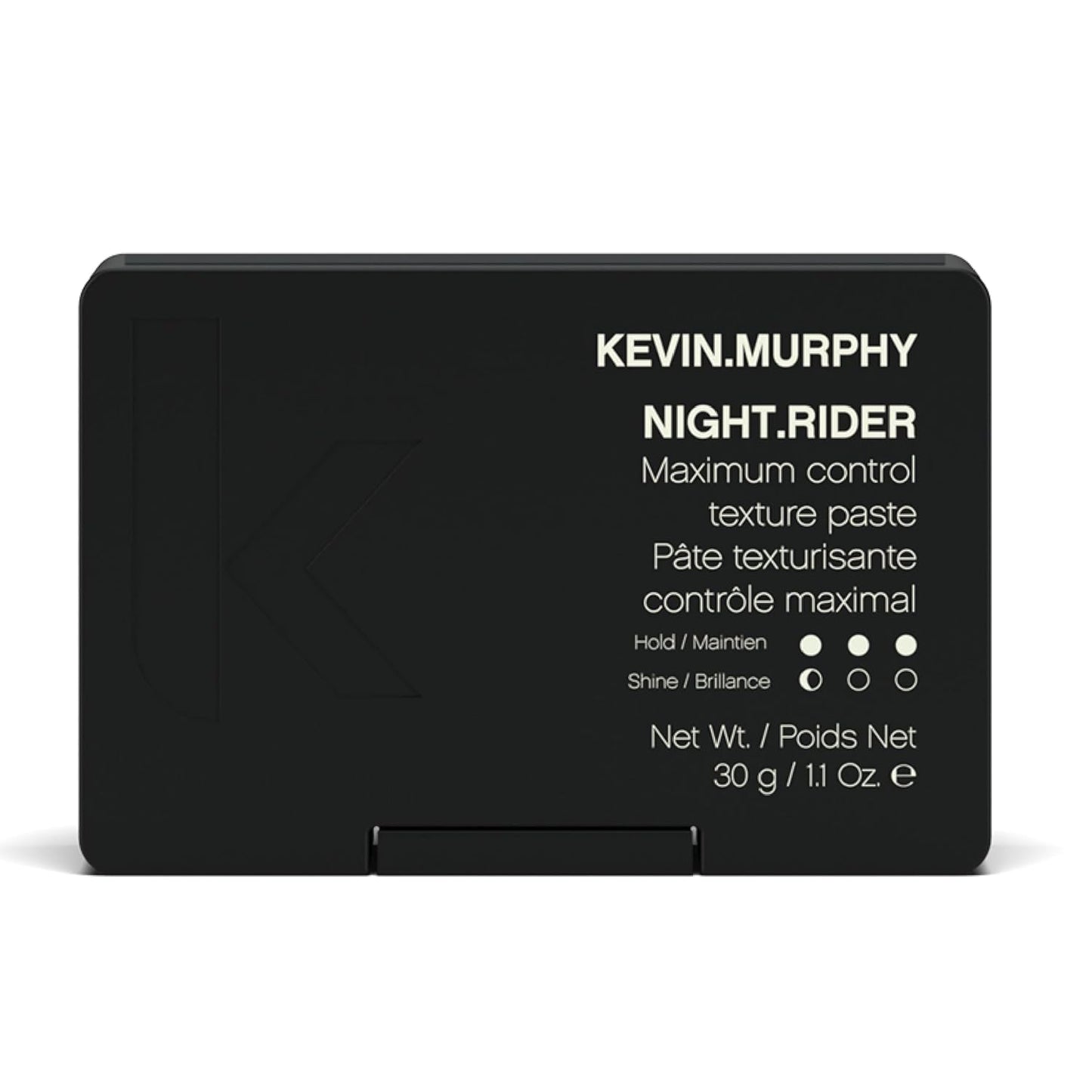 KEVIN.MURPHY NIGHT.RIDER - Strong Hair Paste - For All Hair Types - Hair Moulding Paste - Boosts Hair Shine - Strong Hold Hair Care - Matte Texture - Travel Size - 30 g / 1.1 oz