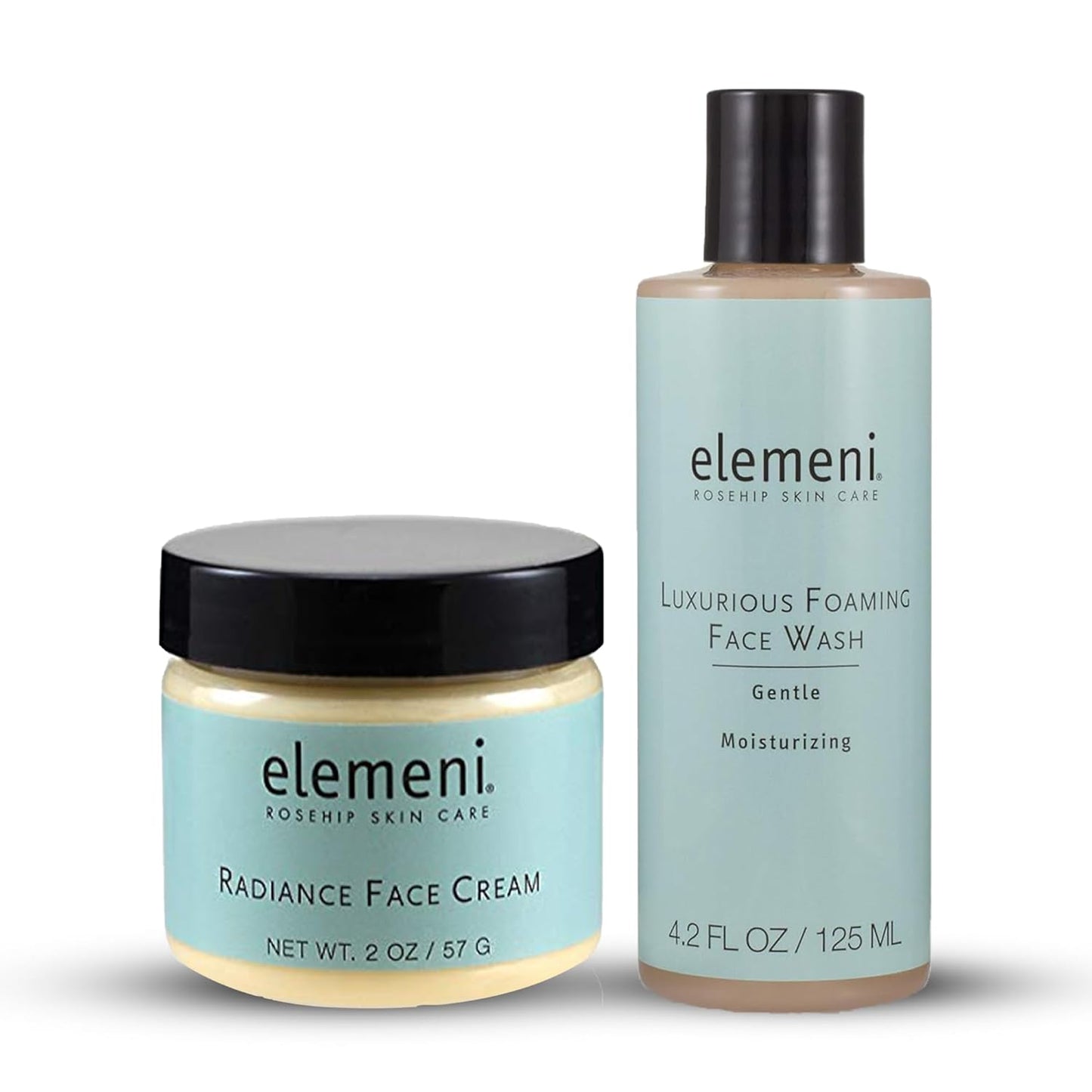 Max Green Alchemy elemeni Foaming Face Wash & Radiance Face Cream Duo | pH-Balanced Cleanser + Lightweight Moisturizer | Gentle Daily Care for Smooth-Looking, Hydrated Skin | Vegan & Cruelty-Free