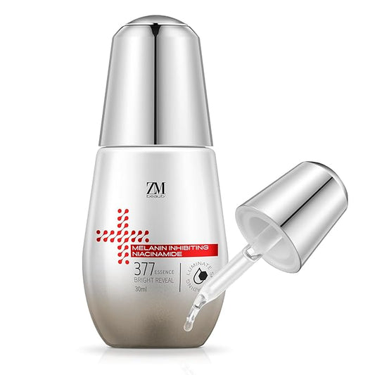 Niacinamide Serum 10%, 377 1% Dark Spot Corrector, Vitamin C Face Serum for Uneven Skin Tone, Pores Reducer, Facial Soothing Moisturizer, Korean Skin Care 30ml/1.01 fl. oz