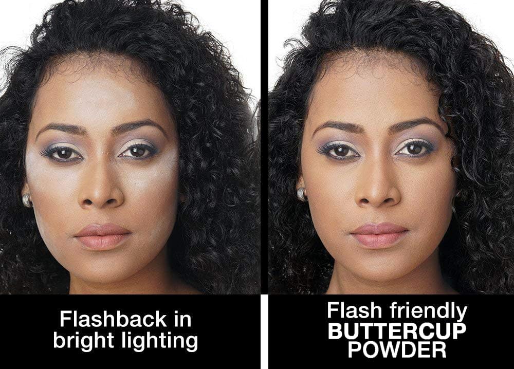 Sacha BUTTERCUP No Color Setting Powder. No Ashy Flashback. Blurs Fine Lines and Pores. Loose, Translucent Face Powder to Set Makeup Foundation or Concealer. For All Skin Tones, 1.75 oz.