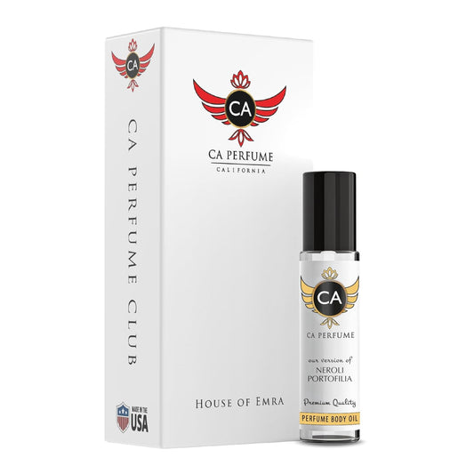CA Perfume Impression of Neroli Portofilia For Women & Men Replica Fragrance Dupes Body Oil Roll-On 0.3 Fl Oz/10ml-X1