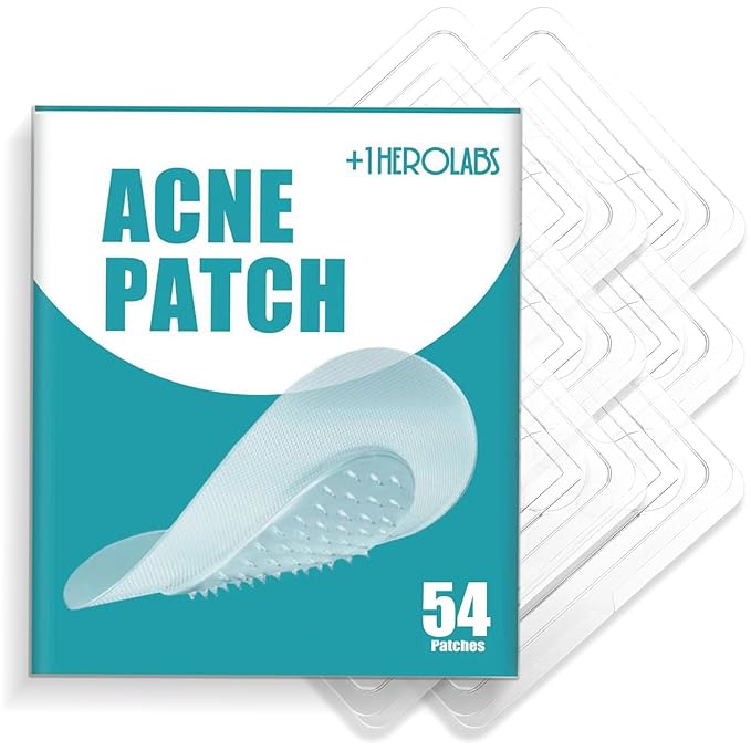 Microdart Acne Patch (54 Patches), Hydrocolloid Pimple Patches, Zit Patches, Pimple Patches for Face Salicylic Acid, Blemish Patches for Early Stage Deep Pimples (54 Count (Pack of 1))