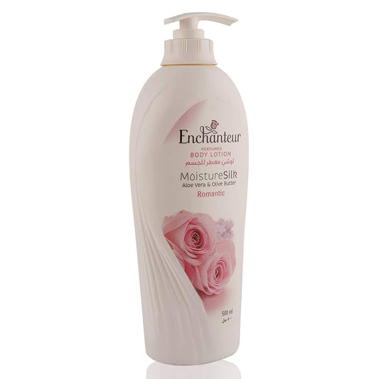 perfumed body lotion aloe vera & olive butter romantic 500 Ml