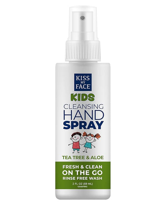 Kiss My Face Hand & Body Lotion - Citrus Scent - Hydrate And Soothe Skin - Vegan & Cruelty-Free - Easy To Use Hand Lotion Pump - Added With Tea Tree And Aloe - 9 fl oz Bottle