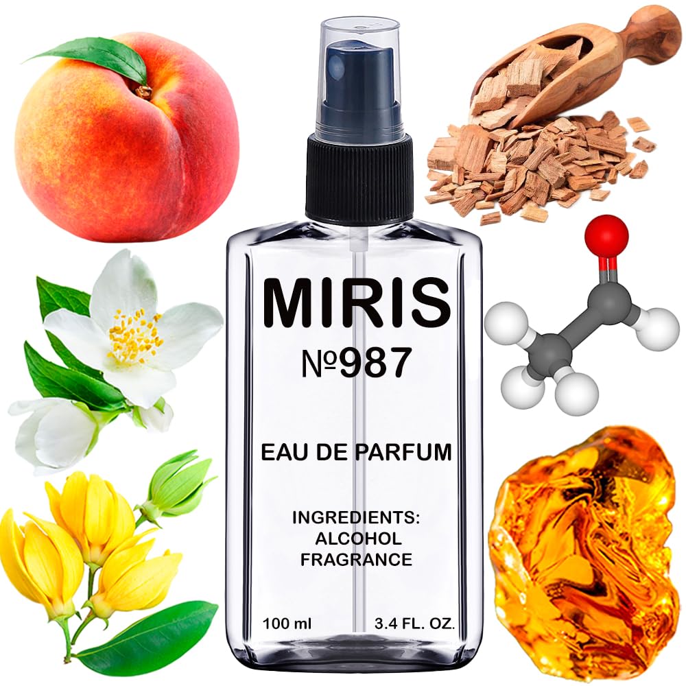 MIRIS No. 987, Inspired by Eclat D'Arpege Night, Long-Lasting Eau de Parfum for Women, Spray 3.4 Fl Oz / 100 ml