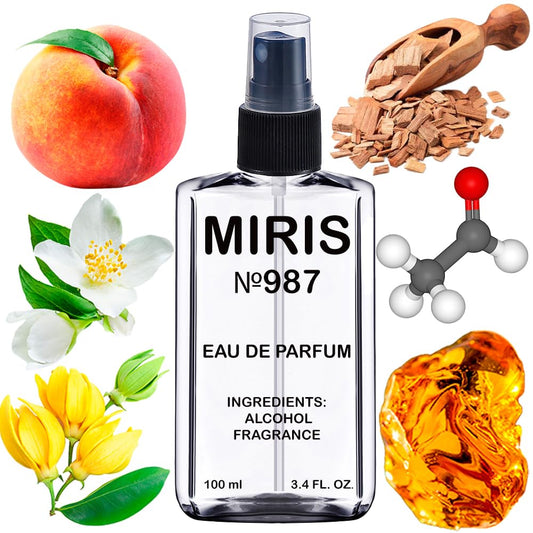 MIRIS No. 987, Inspired by Eclat D'Arpege Night, Long-Lasting Eau de Parfum for Women, Spray 3.4 Fl Oz / 100 ml