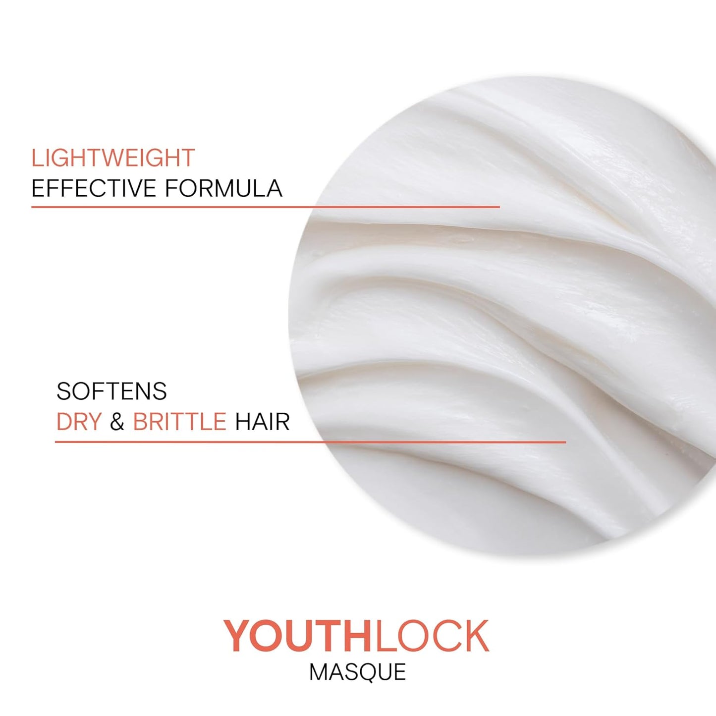 Joico YouthLock Treatment Masque Formulated With Collagen|Nourish & Soften|Strengthen & Protect|Reduce Breakage & Frizz|Soften & Detangle|Boost Shine|Sulfate Free|With Arginine|5.1 Fl Oz