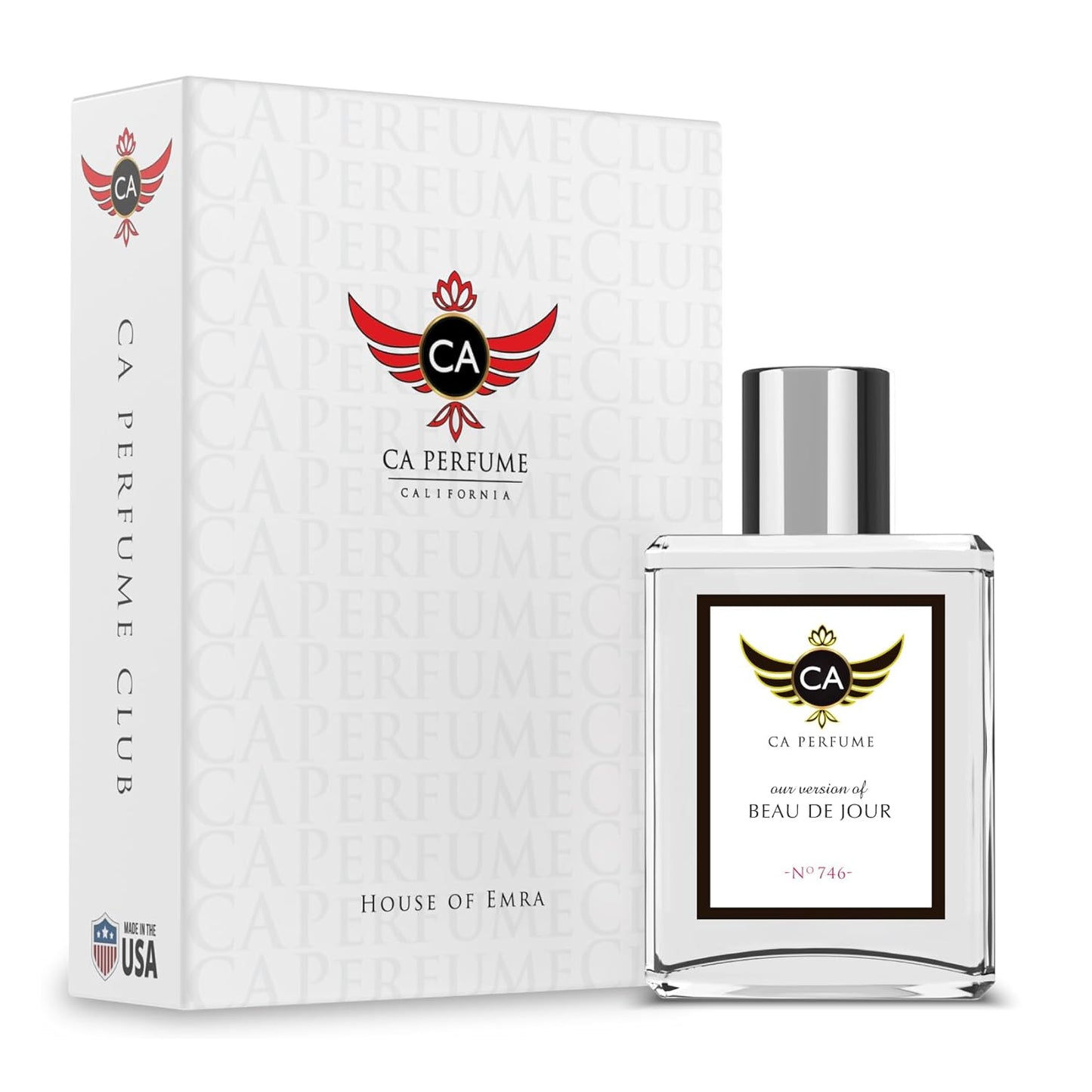 CA Perfume Impression of Beau De Jour for Men Aromatic Fougere Fragrance Long Lasting Mens Cologne Eau De Parfum 1.7 Fl Oz 50ml