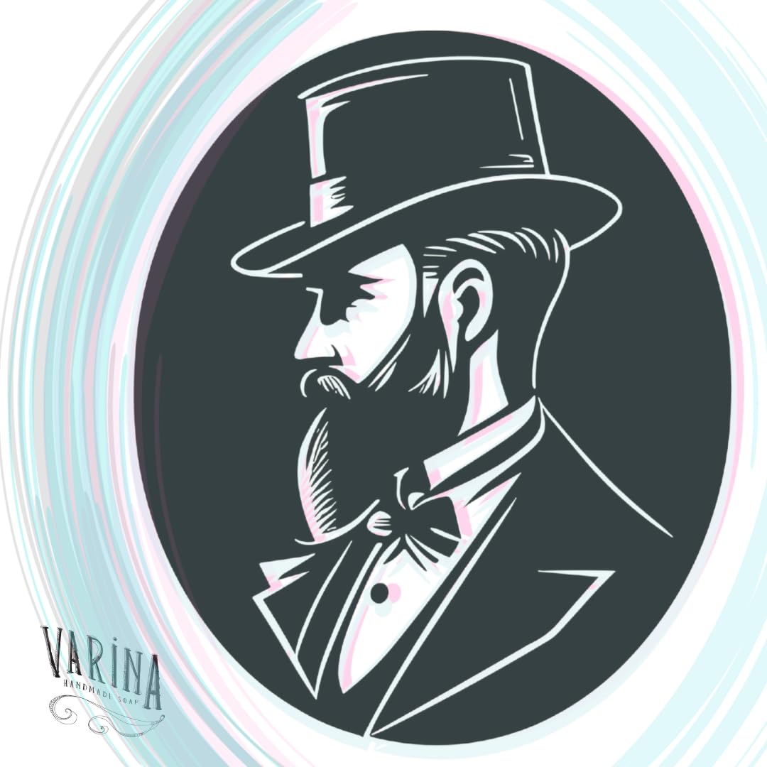 Natural Men's 2 Variety Bar Soap - Gentle Cleansing for Sensitive Skin, Earthy Scents - 10 Pack