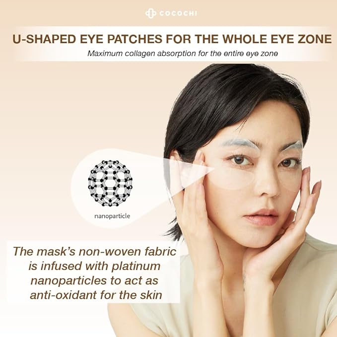 AG Ultimate U-Shaped Firming Eye Patches 5 Pairs, Hydrating Under Eye Mask Pads, Under Eye Patches for Puffy Eyes and Dark Circles with Tweezers (exp. March 2026)
