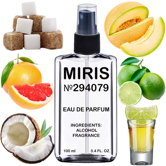 MIRIS No. 294079, Inspired by One Summer 2014, Long-Lasting Unisex Eau de Parfum for Women & Men, Spray 3.4 Fl Oz / 100 ml