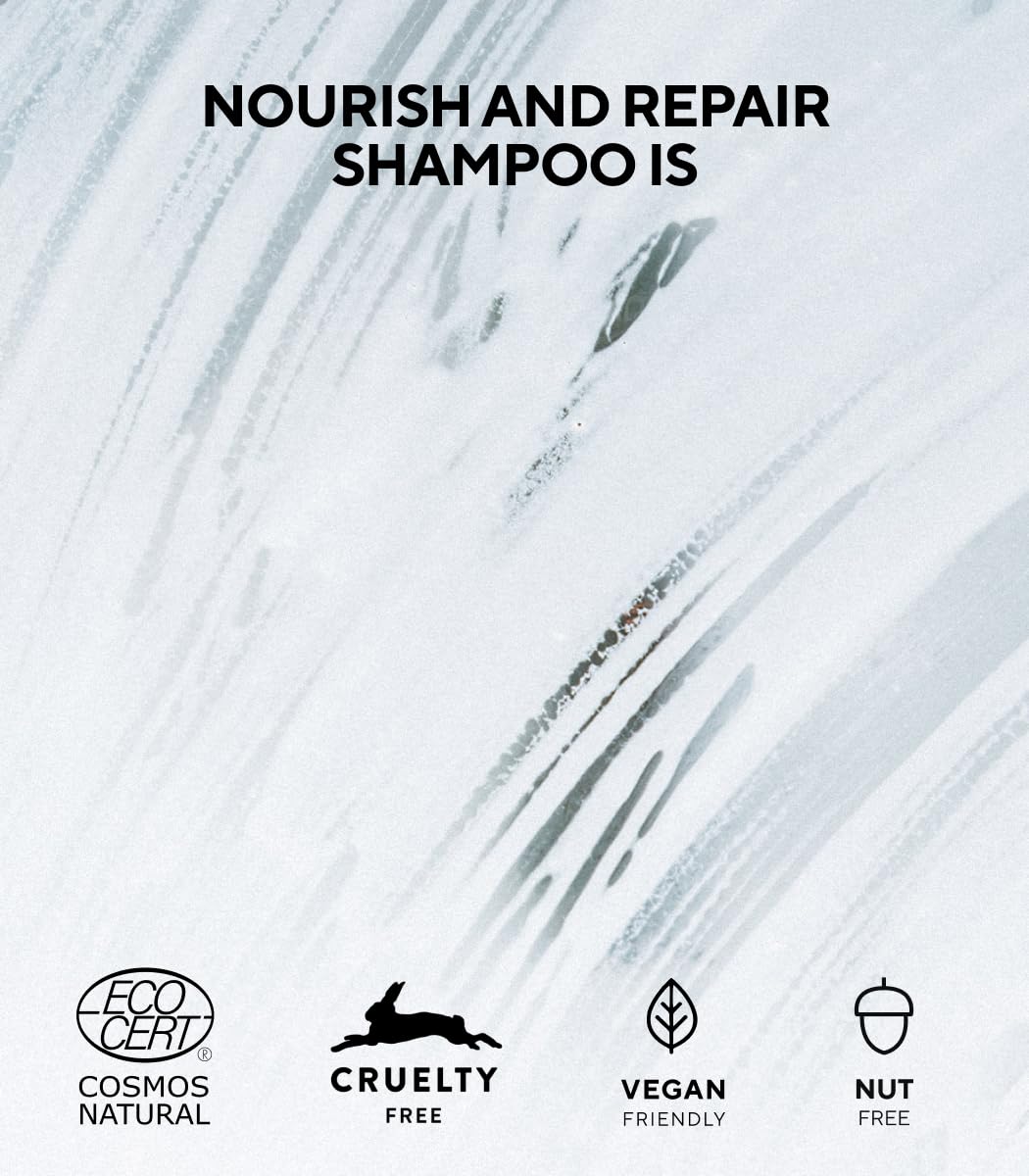 MÁDARA Organic Skin Care Nourish and Repair Conditioner - 200 ml | Enriched with Quince and Nettle Extracts | For Dry, Brittle, and Dull Hair | Cruelty-Free and Vegan