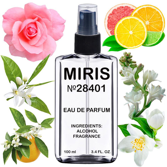 MIRIS No. 28401, Inspired by Fleurs d'Oranger, Long-Lasting Unisex Eau de Parfum for Women & Men, Spray 3.4 Fl Oz / 100 ml