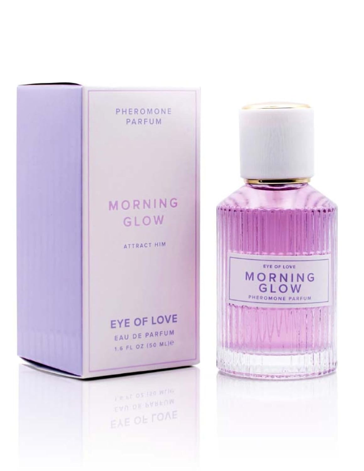 Eye of Love Morning Glow Pheromone Perfume for Women - Fresh Floral Cologne with Jasmine Apple Musk Scent - Long Lasting Fragrances for Daily Confidence - 50ml