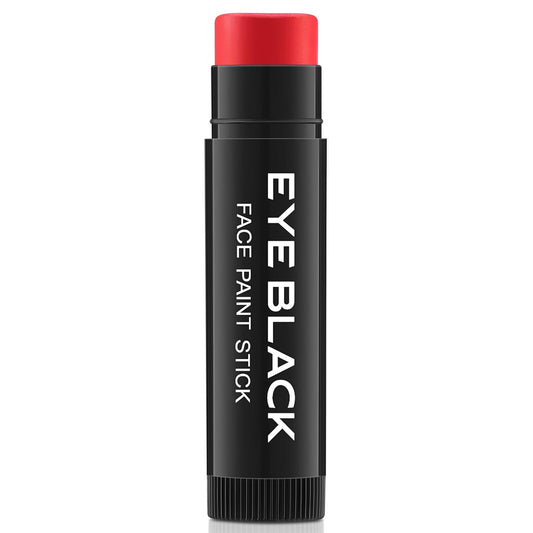 CCBeauty Red Eye Black Stick for Multi Sports, Anti-Glare EyeBlack For Baseball Football Softball Lacrosse, Water-Proof Eye Black Grease Paint For Athletes & fans