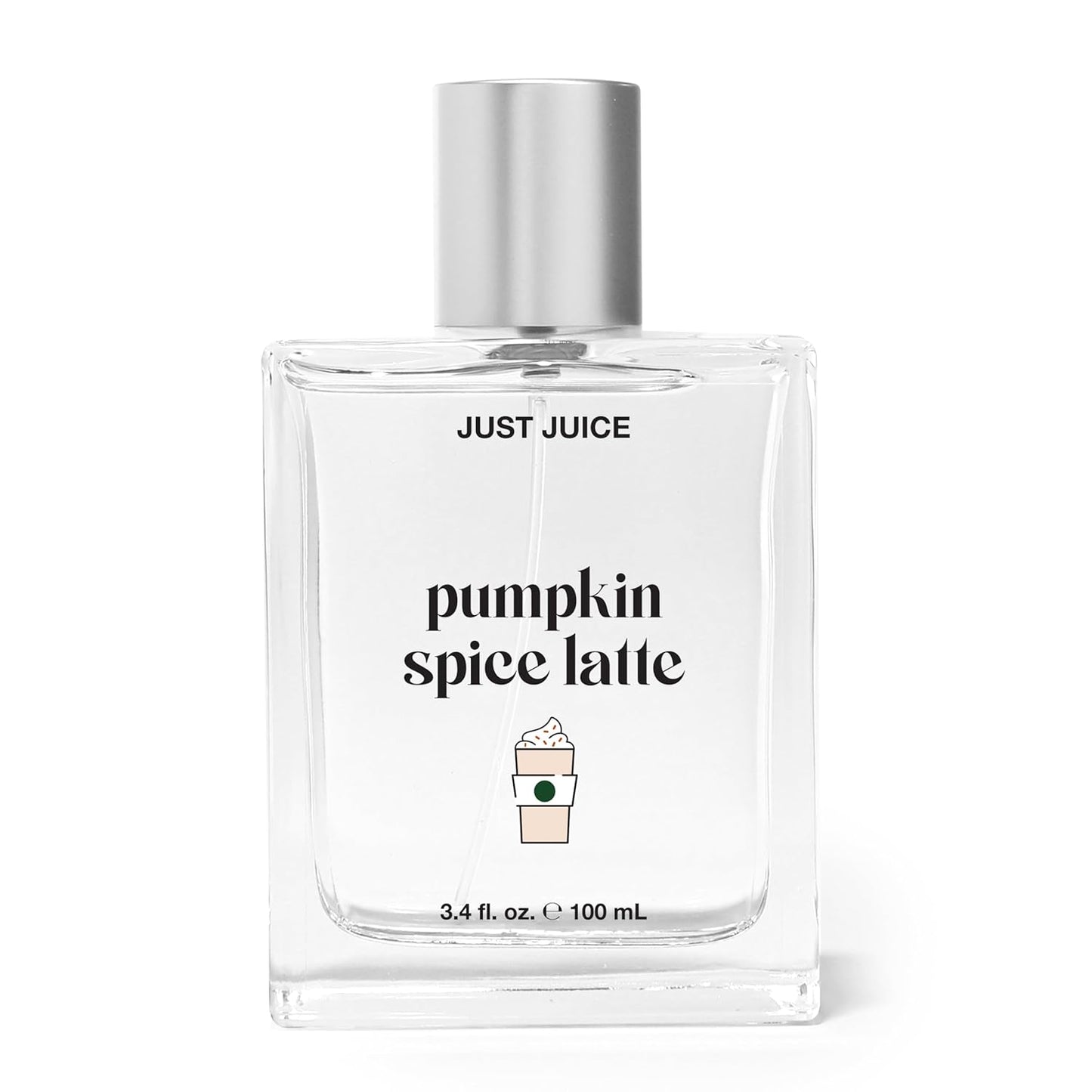 Just Juice Pumpkin Spice Latte - Warm Vanilla Perfume for Women and Men - Pumpkin Spice Perfume with Nutmeg, Cinnamon, Tonka Bean - 3.4 oz
