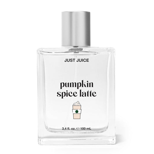 Just Juice Pumpkin Spice Latte - Warm Vanilla Perfume for Women and Men - Pumpkin Spice Perfume with Nutmeg, Cinnamon, Tonka Bean - 3.4 oz