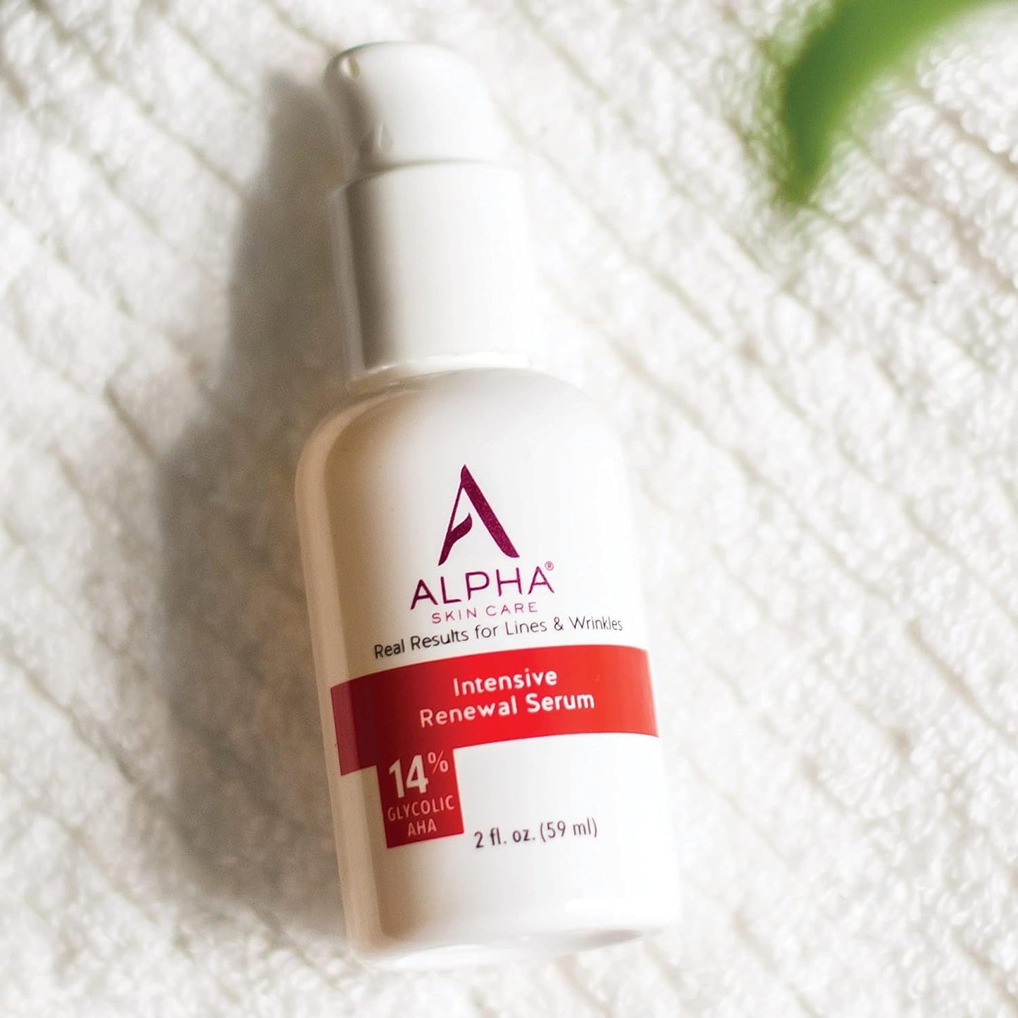 Alpha Skin Care Renewal Serum, 14% Glycolic AHA, Anti-Aging Formula, Reduces Lines & Wrinkles, Alpha Hydroxy Acid Exfoliates & Evens Skin Tones, Rejuvenates & Hydrates, 2 Oz, Pack of 3