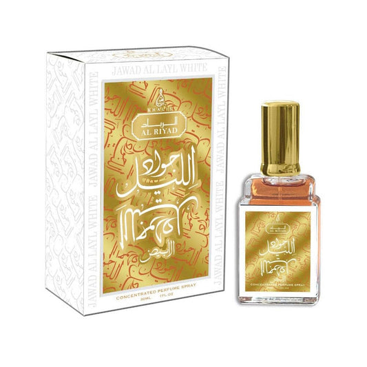 Maison d'Orient JAWAD AL LAYL WHITE Oriental Attar, 1.1 oz (30 mL) Eau De Parfum Spray for Men and Women. A fragrance that will leave a lasting impression.