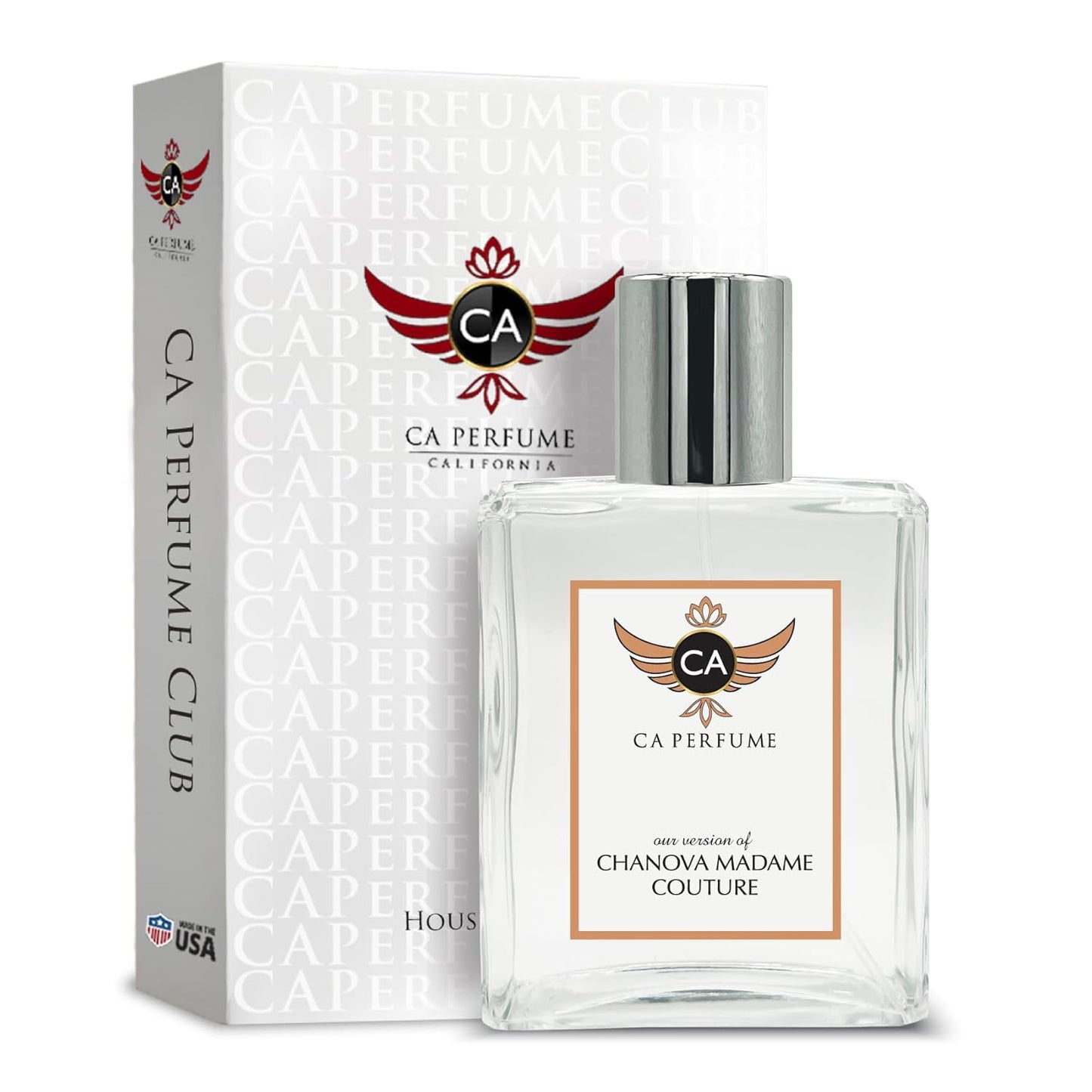 CA Perfume Impression of Chanova Madame Couture For Women Fragrance Eau de Parfum Spray Bottle 3.4 Fl Oz/100ml-X1