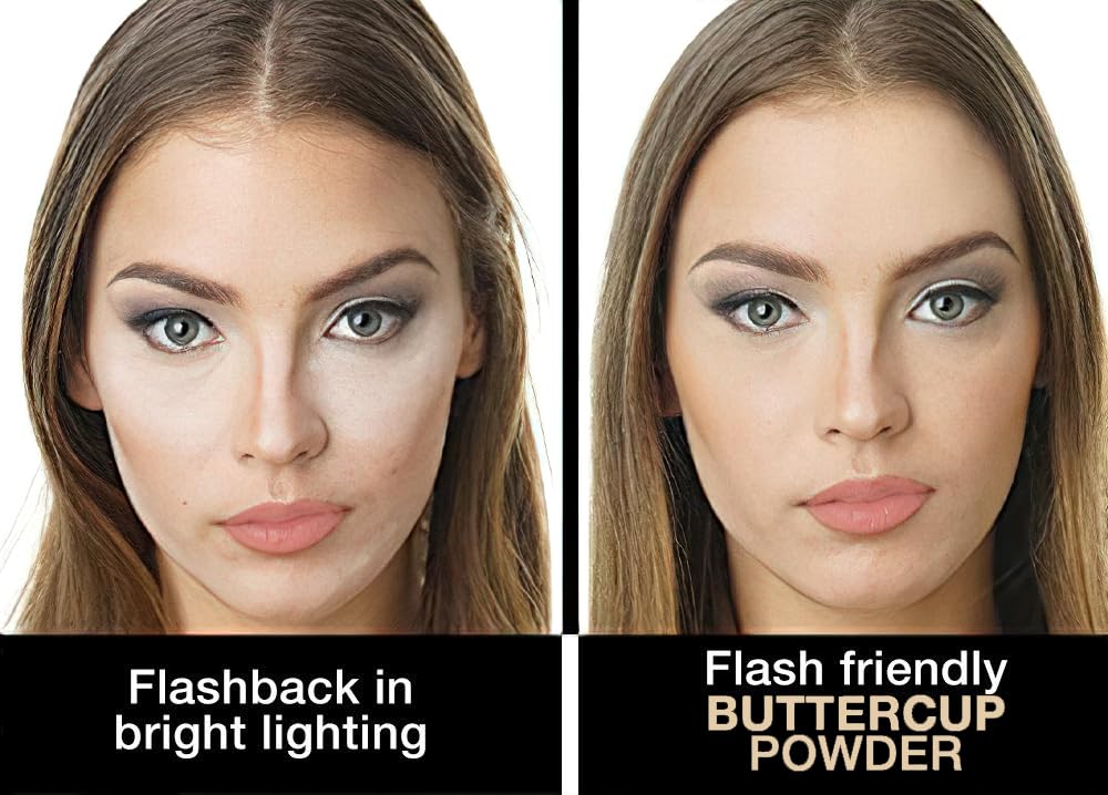 Sacha BUTTERCUP Light Setting Powder. No Ashy Flashback. Blurs Fine Lines and Pores. Loose, Translucent Face Powder to Set Makeup Foundation or Concealer. For Light to Medium Skin Tones, 1.75 oz.