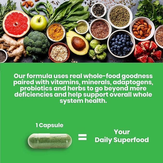 Paradise Herbs Earth's Blend Biotin Supplement, Hair, Skin & Nails, Whole Body Health, Vegan, Non-GMO, Gluten Free, 90 Vegetarian Capsules