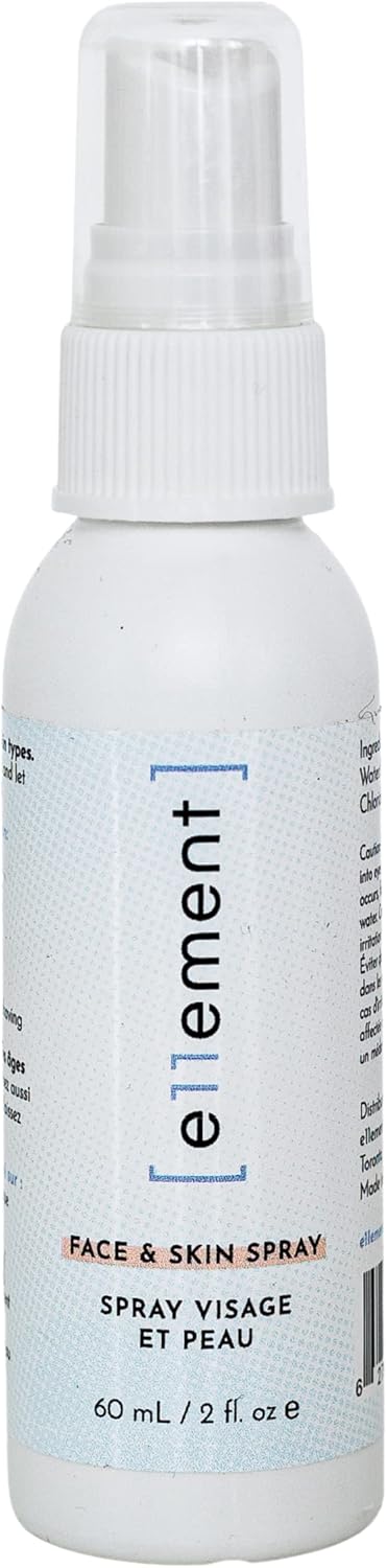 e11ement - Hypochlorous Acid Face and Skin Spray - HOCL- Safe for use on Acne Prone Skin - Eczema - Dry Scalp - Post Procedure -Toner - Eye Lash Cleanser - Face and Hand Cleanser (Small 2 oz.)