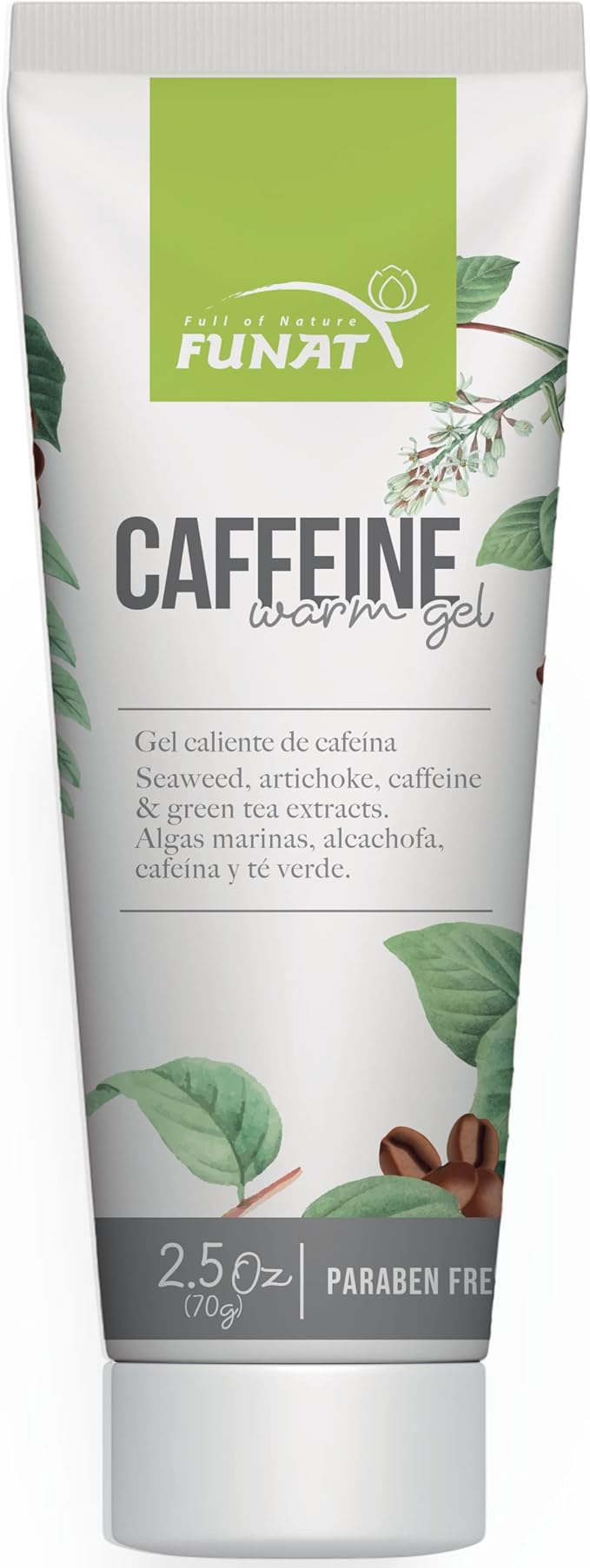 Natural Body Fat Burner Caffeine Warm Gel Body Scrub Gel for Adults (Unisex)