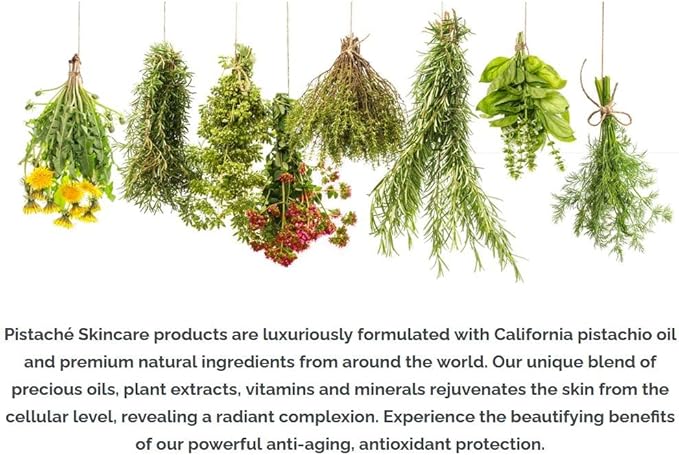 Pistaché Skincare Pistachio Oil Lip Balm + Hydrates + Plumps + Moisturizing and Nourishes + Antioxidant Protection