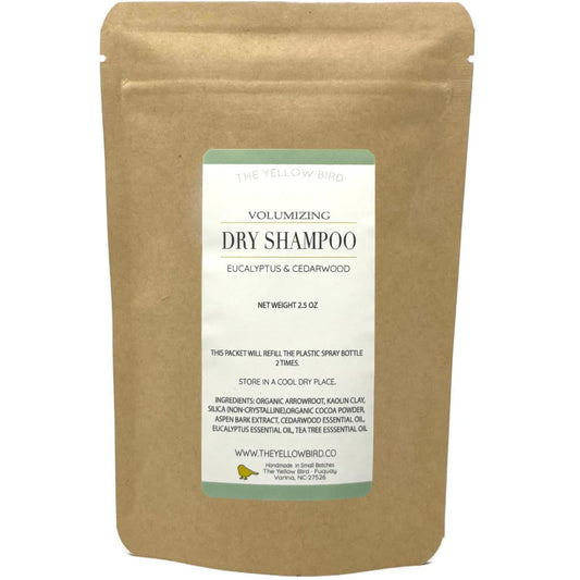 The Yellow Bird Eucalyptus Dry Shampoo Refill Packet