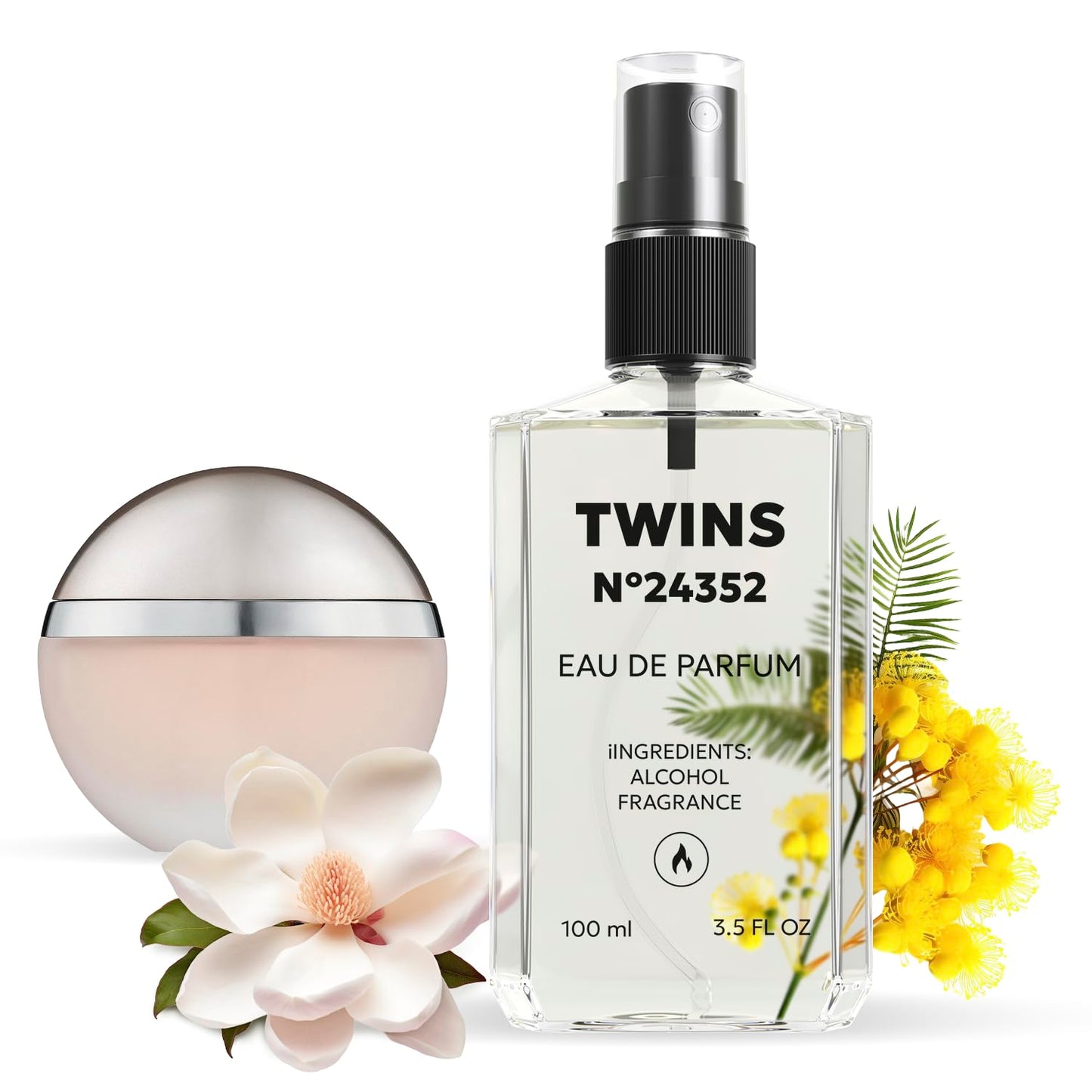 TWINS Impression of 1881 Pour Femme | Perfume for Women Eau de Parfum | No.24352 | 3.4 Fl Oz / 100 ml