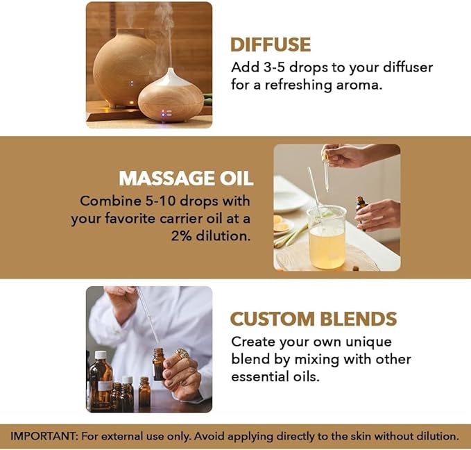 MAJESTIC PURE Frankincense Essential Oil with Glass Dropper | 100% Pure and Natural Frankincense Oil | Premium Grade Essential Oils for Diffusers, Skin, Aromatherapy, Massage | 4 Fl Oz