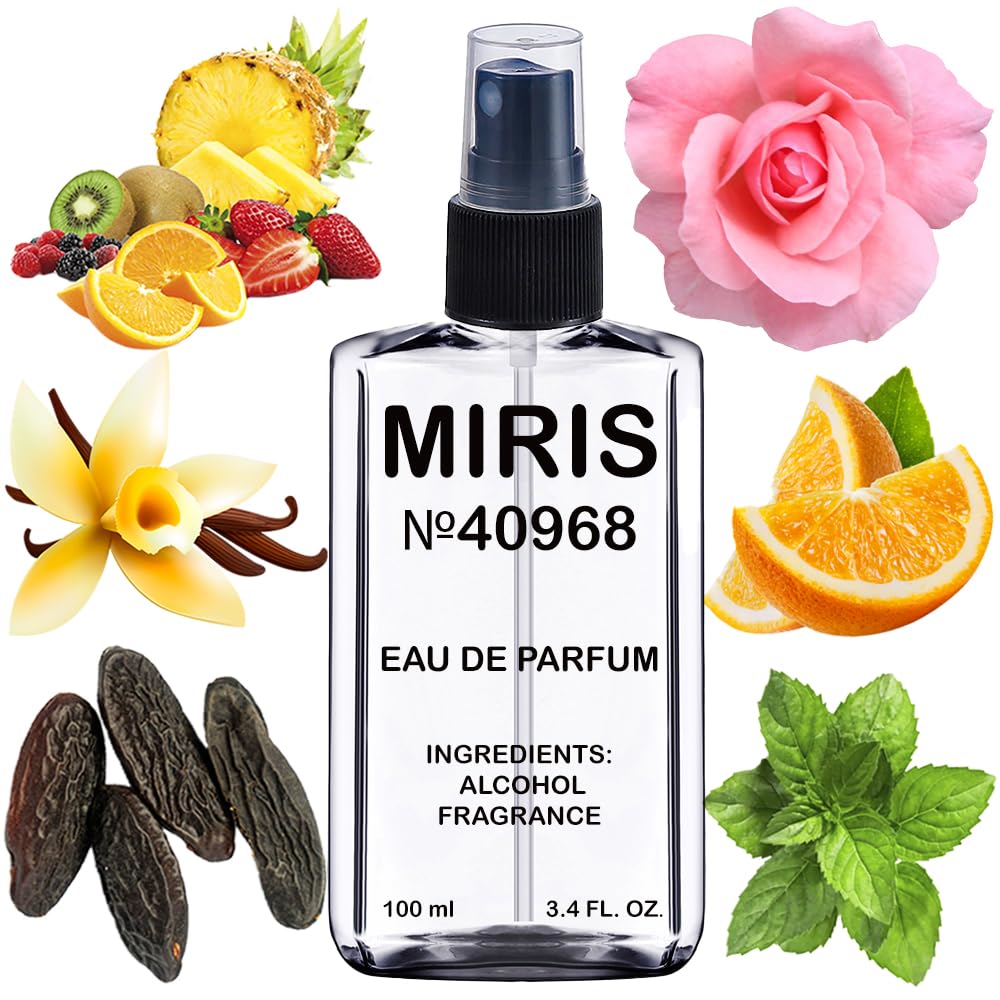 MIRIS No. 40968, Inspired by Koko Mademoise Intense, Long-Lasting Eau de Parfum for Women, Spray 3.4 Fl Oz / 100 ml