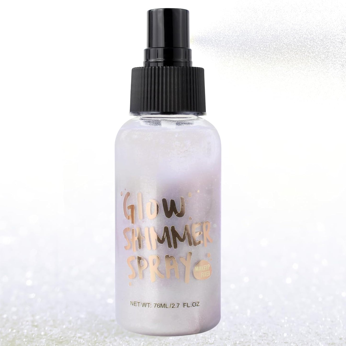 Glitter Spray for Hair and Body, Glitter Body Spray, Quick-Drying Waterproofing Body Shimmer Suitable for Festival Rave，Halloween, Christmas